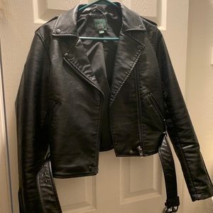 Vegan Leather Jacket